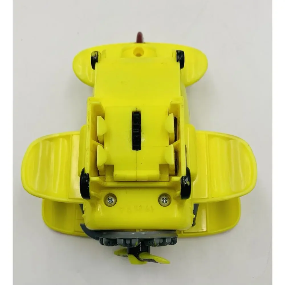 Geotrax Remote Control GeoAir Plane Yellow Loopy Loco & Darren Daring Team Works